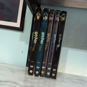 Harry Potter DVDs 1 to 5